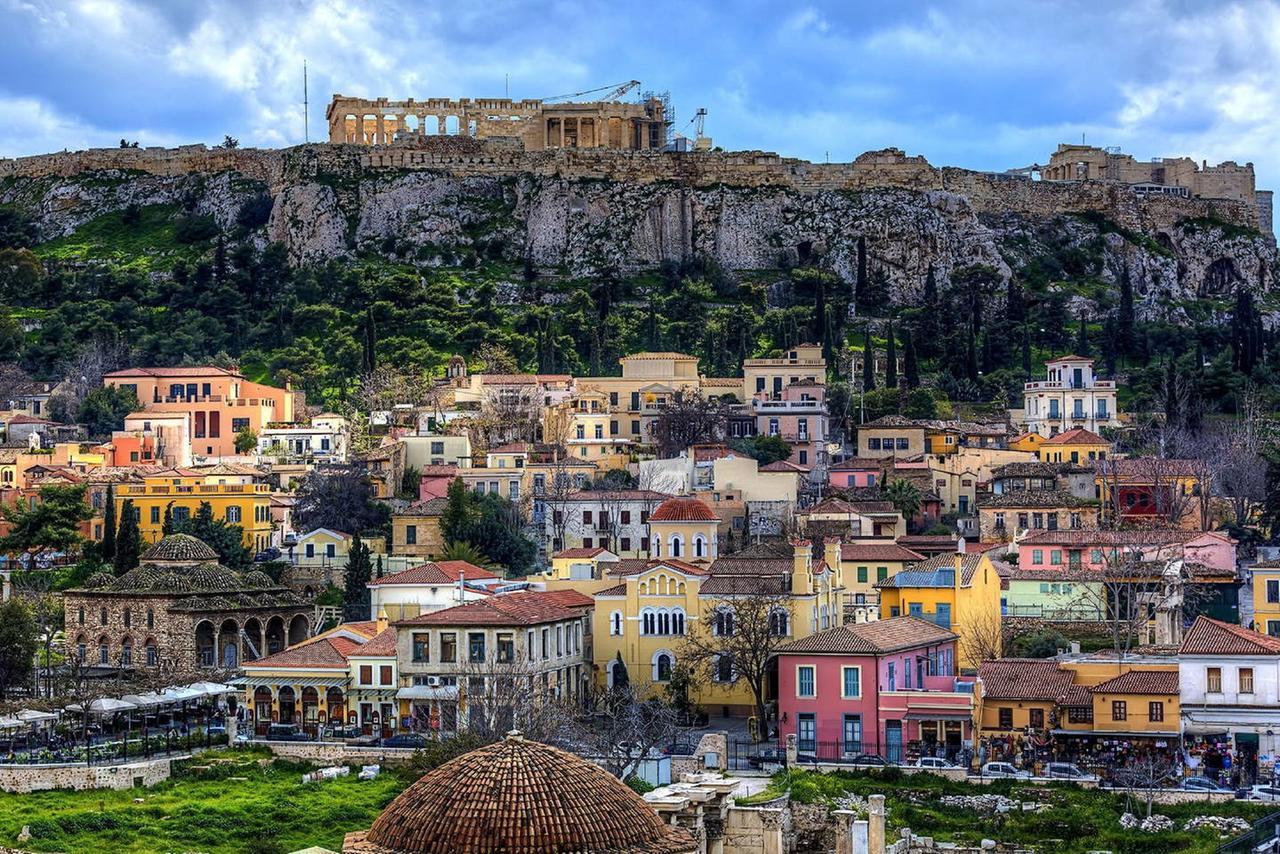 Pale Coloured Apt In Athens Historic Centre エクステリア 写真